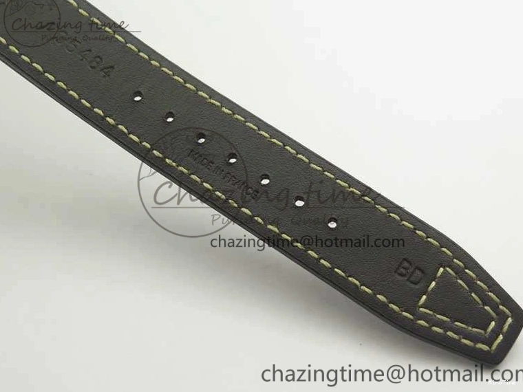 MIROTIME 0228 Big Pilot IW501004 Titanium ZF 1:1 Best Edition Black Dial On Brown Leather Strap A ZeroBulk 7212